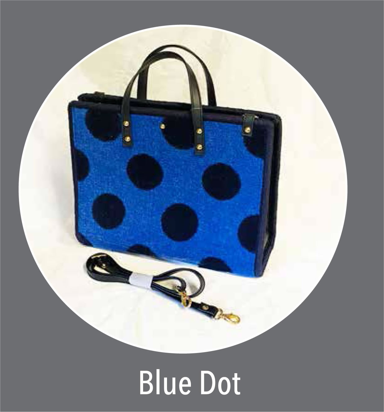 Blue Dot Bag
